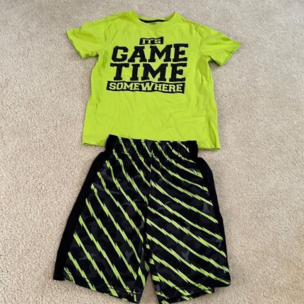 GYMGO BOYS SHIRT AND SHORTS SET